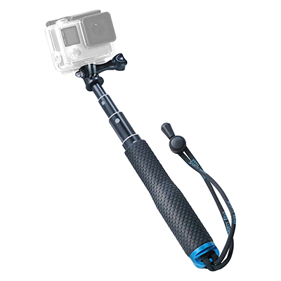 Trehapuva 19” Short Extension Stick Compact Hand Grip Adjustable Waterproof Monopod Pole Compatible with GoPro Hero 12 11 10 9 8 7 6 5 4 Session AKASO DJI Osmo Action and More